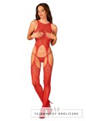 Bodystocking N122 Red Obsessive