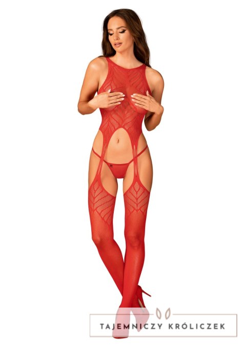 Bodystocking N122 Red Obsessive