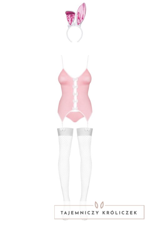 Kostium Bunny Suit Różowy Obsessive Kostium Bunny Suit Różowy Obsessive