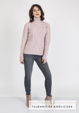 Sweter Estelle SWE 121 Pudrowy róż MKMSwetry