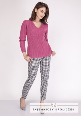 Sweter Victoria SWE 123 Różowy MKMSwetry