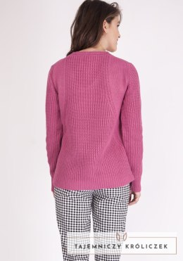 Sweter Victoria SWE 123 Różowy MKMSwetry