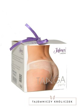 Figi Tanga Panty Beżowe Julimex