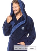 Szlafrok George Dark Blue L&L