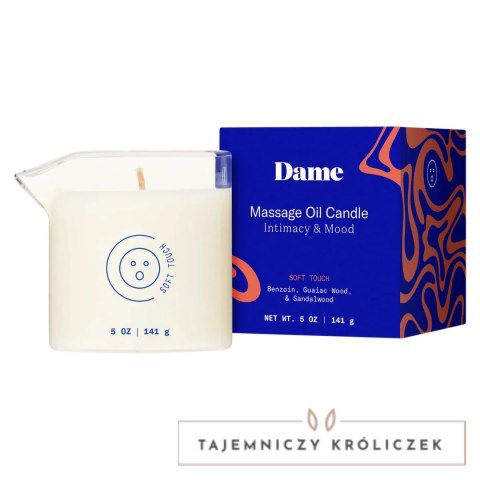 Dame Products - Świeca Olejkowa Do Masażu Soft Touch Dame Products