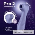 Satisfyer - Pro 2 Stymulator Z Aplikacją I Wymiennymi Końcówkami Fioletowy Satisfyer