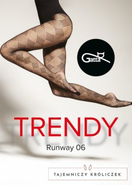 Rajstopy Runway 06 Nero 1/2 Gatta