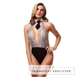 Baci - Seksowne 2-Częściowe Koronkowe Body Uczennicy One Size Baci