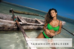 Kostium kąpielowy Jennifer Bright Green-Nero M-408 (9) Zielony S Marko