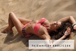 Kostium kąpielowy Ofelia Slim Pink M-559 (10) Koralowo-Złoty 36/S Marko