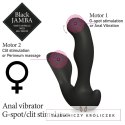 Masażer prostaty i punktu G - FeelzToys Black Jamba FeelzToys