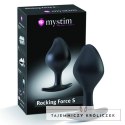 Korek analny - Mystim Rocking Force Butt Plug S Mystim