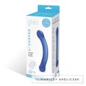 Szklane dildo - Glas Curved G-Spot Blue Glas