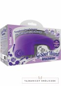 Końcówka do masażera - Bodywand Recharge G-Spot Attachment Purple Bodywand