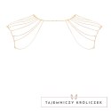 Łańcuszki na ramiona - Bijoux Indiscrets Magnifique Shoulder Jewelry Gold Bijoux Indiscrets