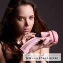 Masturbator wibrujący - Fleshlight Vibro Pink Lady Touch Fleshlight