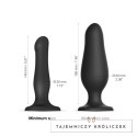 Dildo - Strap-On-Me Inflatable Dildo Black Strap-On-Me