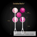 Kulki gejszy - Gvibe Geisha Balls 3 Sugar Pink Gvibe