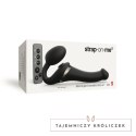 Wibrator strap-on - Strap-On-Me Multi Orgasm Black XL Strap-On-Me