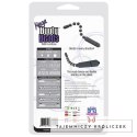 Koraliki analne wibrujące - PowerBullet Mega Booty Beads Grey PowerBullet