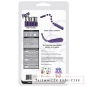 Koraliki analne wibrujące - PowerBullet Mega Booty Beads Violet PowerBullet