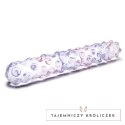 Szklane dildo - Glas Purple Rose Nubby 23 cm Glas