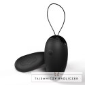 Zdalnie sterowane jajeczko wibrujące - The Screaming O Premium Remote Egg Black The Screaming O