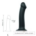 Dildo - Strap-On-Me Dual Density Bendable Dildo Black L Strap-On-Me