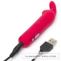 Wibrator - Happy Rabbit Rechargeable Vibrating Bullet Pink Happy Rabbit