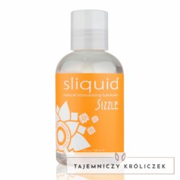 Lubrykant stymulujący - Sliquid Naturals Sizzle 125 ml Sliquid