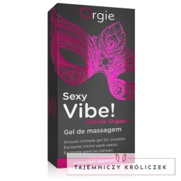 Orgie - Błyszczyk do ust z efektem wibracji 15 ml Orgie