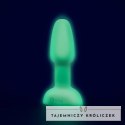 B-Vibe - ASStronaut Glow-in-the-Dark Zestaw z korkiem analnym - zielony B-Vibe