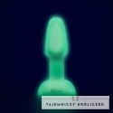 B-Vibe - ASStronaut Glow-in-the-Dark Zestaw z korkiem analnym - zielony B-Vibe