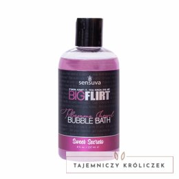 Płyn do kąpieli - Sensuva Big Flirt Pheromone Bubble Bath Sweet Secrets 237 ml Sensuva