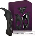 Pierścień wibrujący - FeelzToys Zeus Black FeelzToys