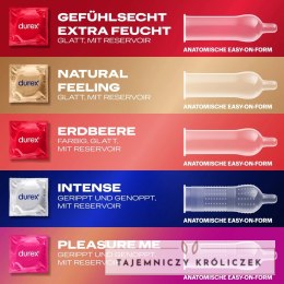 Durex Love Mix Pack - Prezerwatywy 5x8 Różnych Rodzajów Gumek Durex