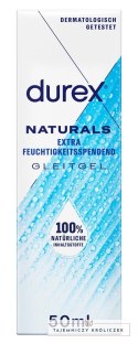 Durex Naturals Extra Wet - Lubrykant Do Długotrwałego Nawilżenia Naturalny 50 ml Durex