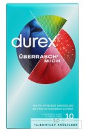 Durex Überrasch' Mich x 10 - 10 szt Prezerwatyw Różne Rodzaje Durex