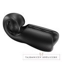 SVibe - Silikonowy Masturbator Automatyczny EVO Czarny Snail Vibe