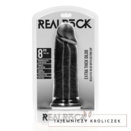 RealRock - Extra cienkie realistyczne dildo 20,3 cm RealRock by Shots