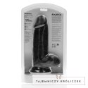 RealRock - Extra cienkie realistyczne dildo z jądrami 20,3 cm RealRock by Shots