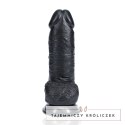 RealRock - Extra cienkie realistyczne dildo z jądrami 20,3 cm RealRock by Shots