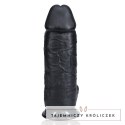 RealRock - Extra cienkie realistyczne dildo z jądrami 25,4 cm RealRock by Shots