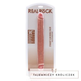 RealRock - Realistyczne dildo - dwustronne 35,6 cm RealRock by Shots