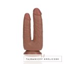 RealRock - Realistyczne podwójne dildo 15,2 cm RealRock by Shots