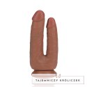 RealRock - Realistyczne podwójne dildo 15,2 cm RealRock by Shots