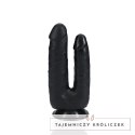 RealRock - Realistyczne podwójne dildo 15,2 cm RealRock by Shots