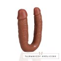 RealRock - Zawinięte realistyczne dildo - podwójne 12,7 cm RealRock by Shots