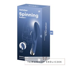 Satisfyer - Wibrator podwójny króliczek Spinning Satisfyer