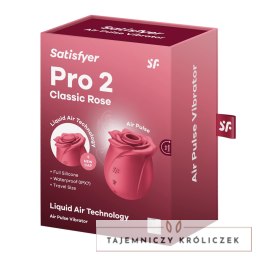 Satisfyer - Pulsacyjny wibrator klasyczna róża Pro 2 Satisfyer